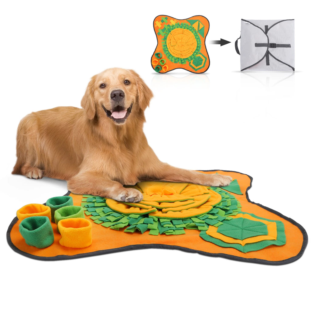 Alfombra Olfativa Interactiva para Perros | Snuffle Mat 70x70cm | Juego de Enriquecimiento Mental